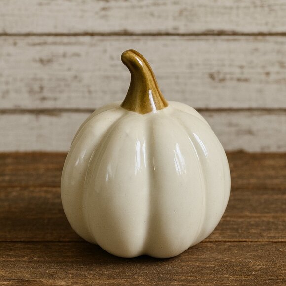 Ceramic Decorative Pumpkin – Unbranded - Picture 2 of 2